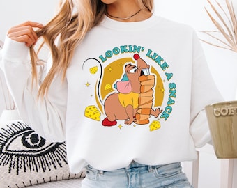 Bluza z kapturem „Lookin Like A Snack”, bluza z kapturem „Cinderella Gus Gus”, koszulka „Snacking Around The World”, koszulki z podróży do Disneylandu w 2026 roku, koszulka „Magic Kingdom”