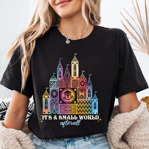 Disney Magical Castle Shirt, It's A Small World Afterall T-shirt, WDW Vacation Sweatshirt, Magic Kingdom Tee, Disneyland 2025 Vacation Tees