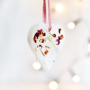 Christmas decoration, Heart shape ornament, Window decoration image 1