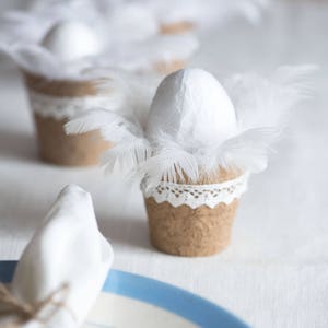 Easter decoration, Bird's Nest Decoration, Easter Table Centerpiece image 1