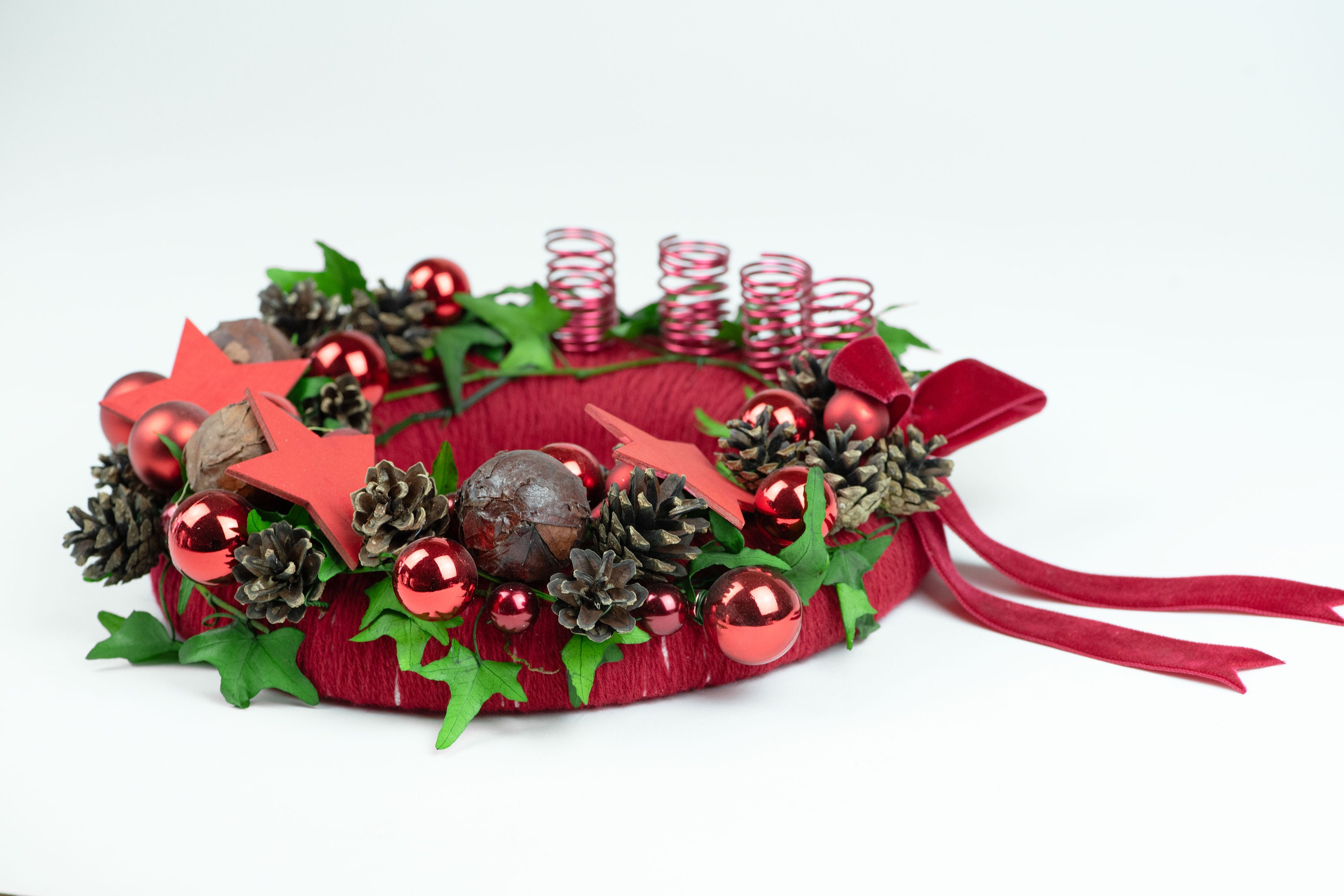 Couronne De L'avent Couronne Noël Centre De Table - France