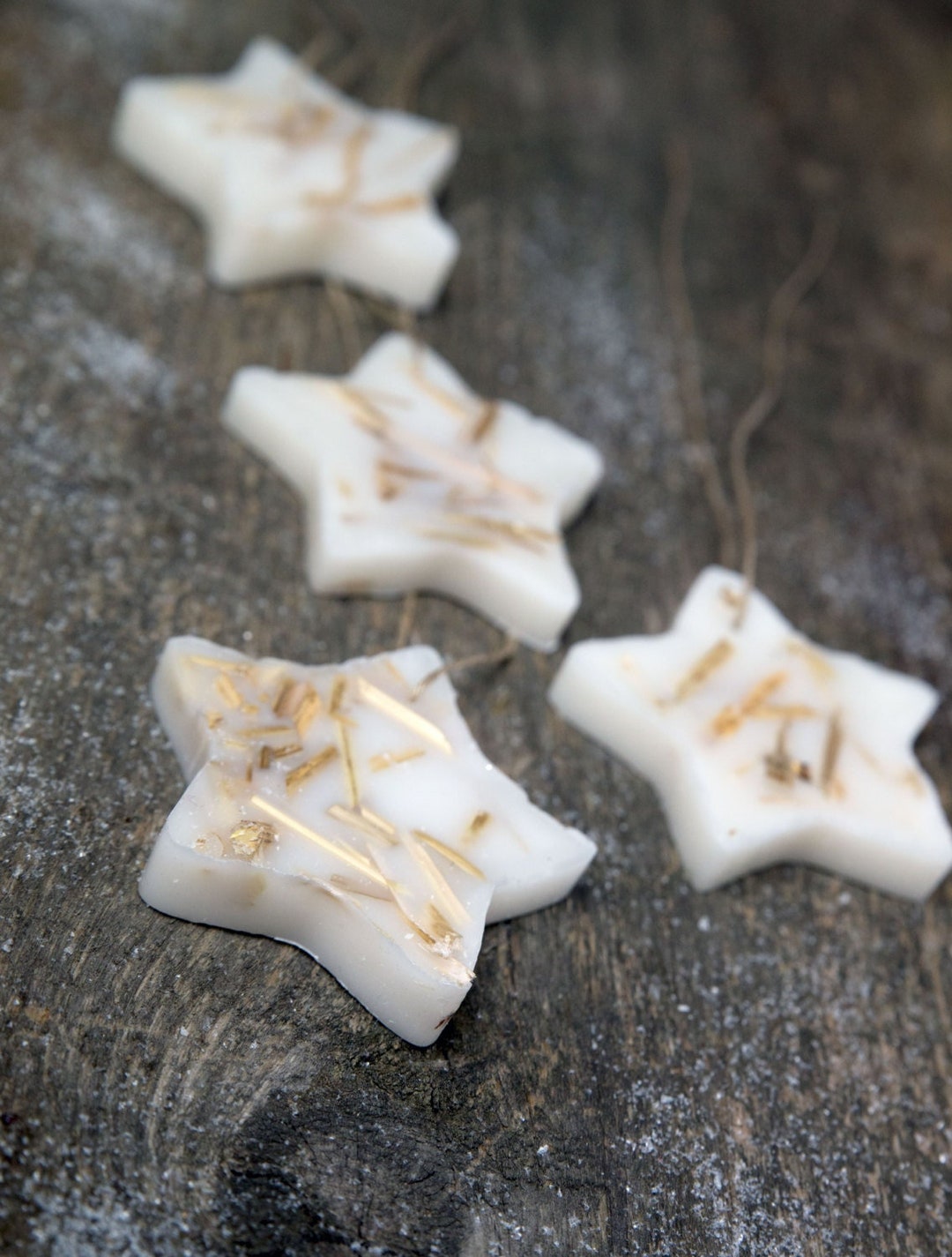 White Star Ornaments Christmas Tree Ornaments White Christmas Ornaments