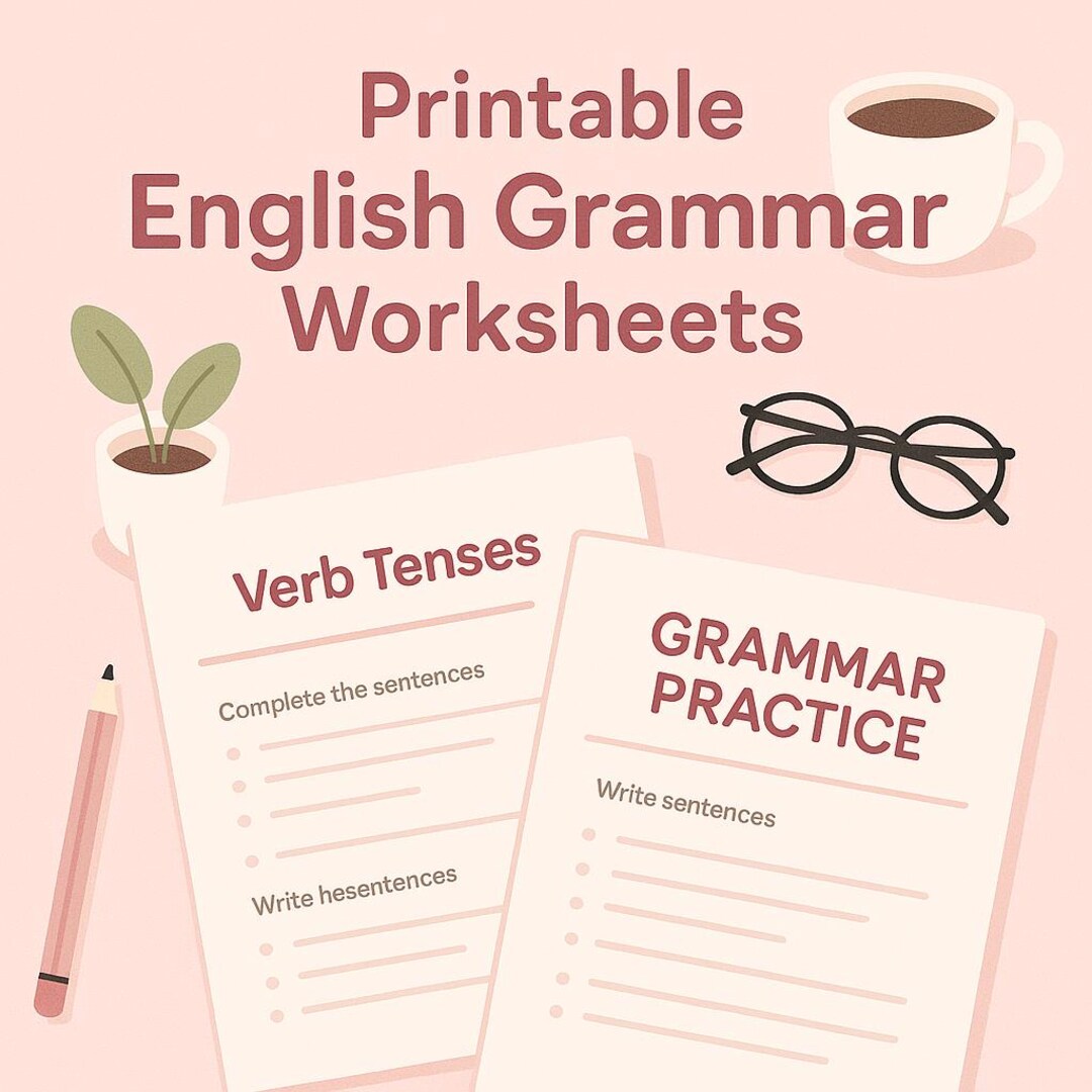 English Grammar Worksheets, Verb Tenses, ESL Resourc…