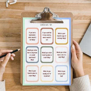 Oltre 100 schede di conversazione ESL, spunti di conversazione per studenti di inglese, tutoraggio, istruzione parentale