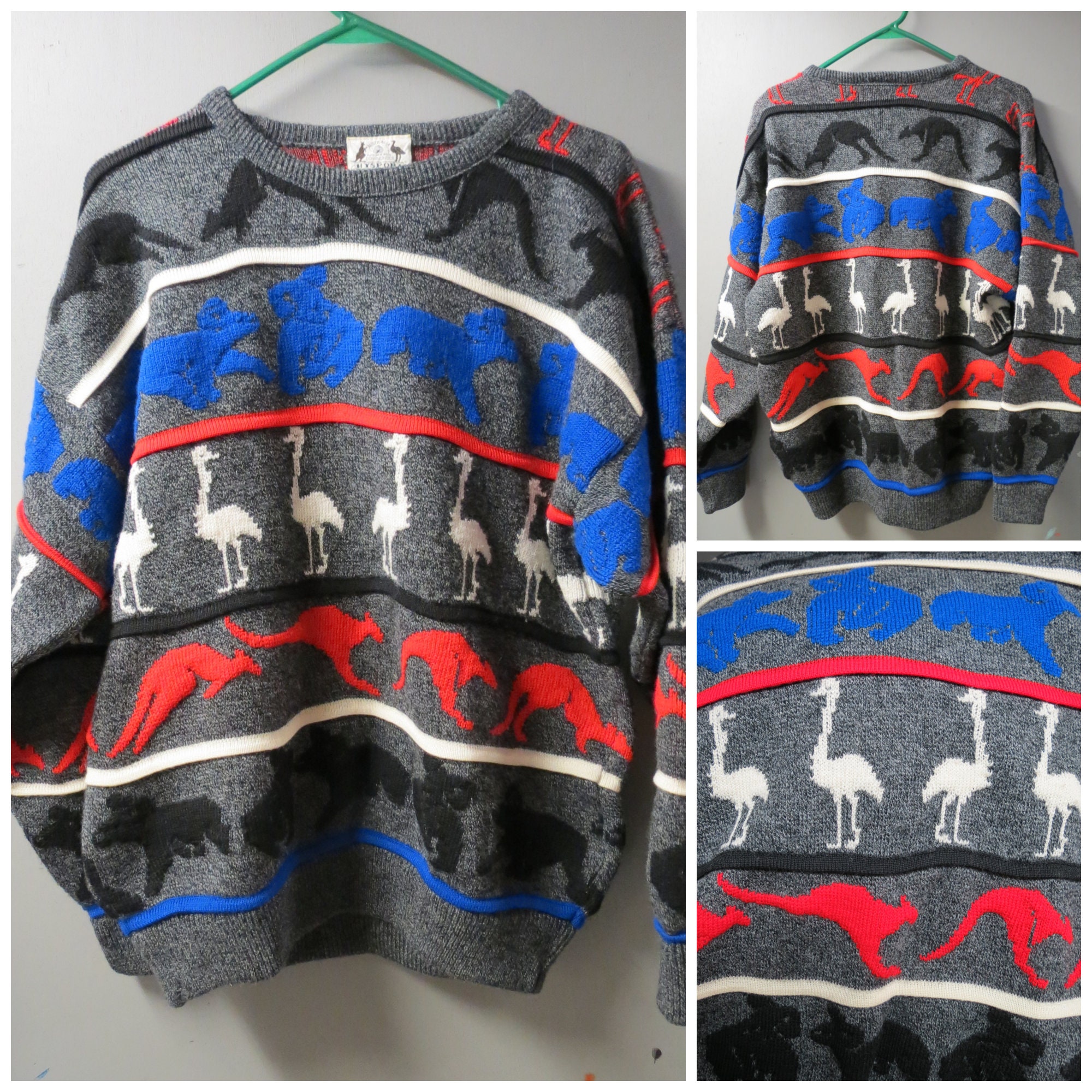 Vintage Hysport Sweater. Australian-size 20/ XL Crazy Wild Vintage Hysport Sweater. Australian-size 20/ XL Crazy Wild