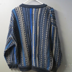 Vintage Toorallie Coogi Style Sweater. Australian Merino wool-size Mens M image 7