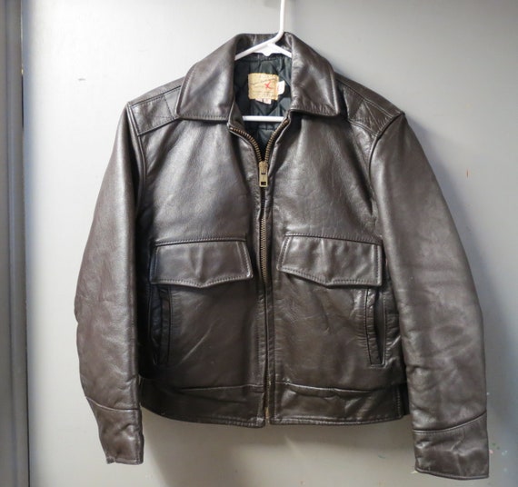 Vintage Leather TAYLOR'S LEATHERWEAR Jaclet - Etsy