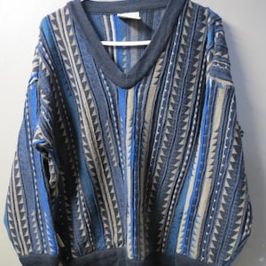 Vintage Toorallie Coogi Style Sweater. Australian Merino wool-size Mens M image 4