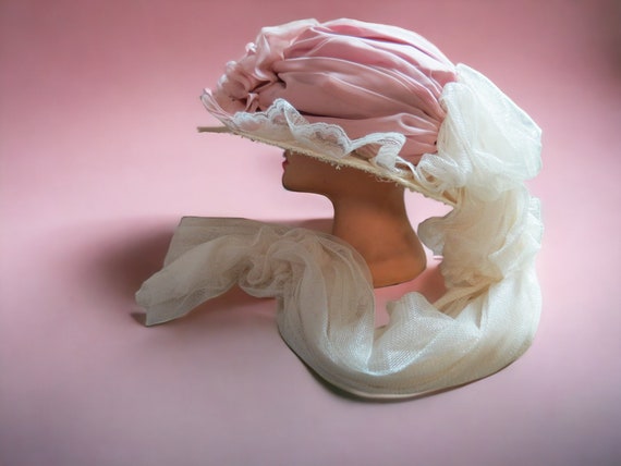 Vintage Hopeless Romantic  Hat, Victorian Trading… - image 3