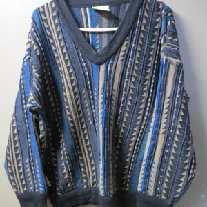 Vintage Toorallie Coogi Style Sweater. Australian Merino wool-size Mens M image 1
