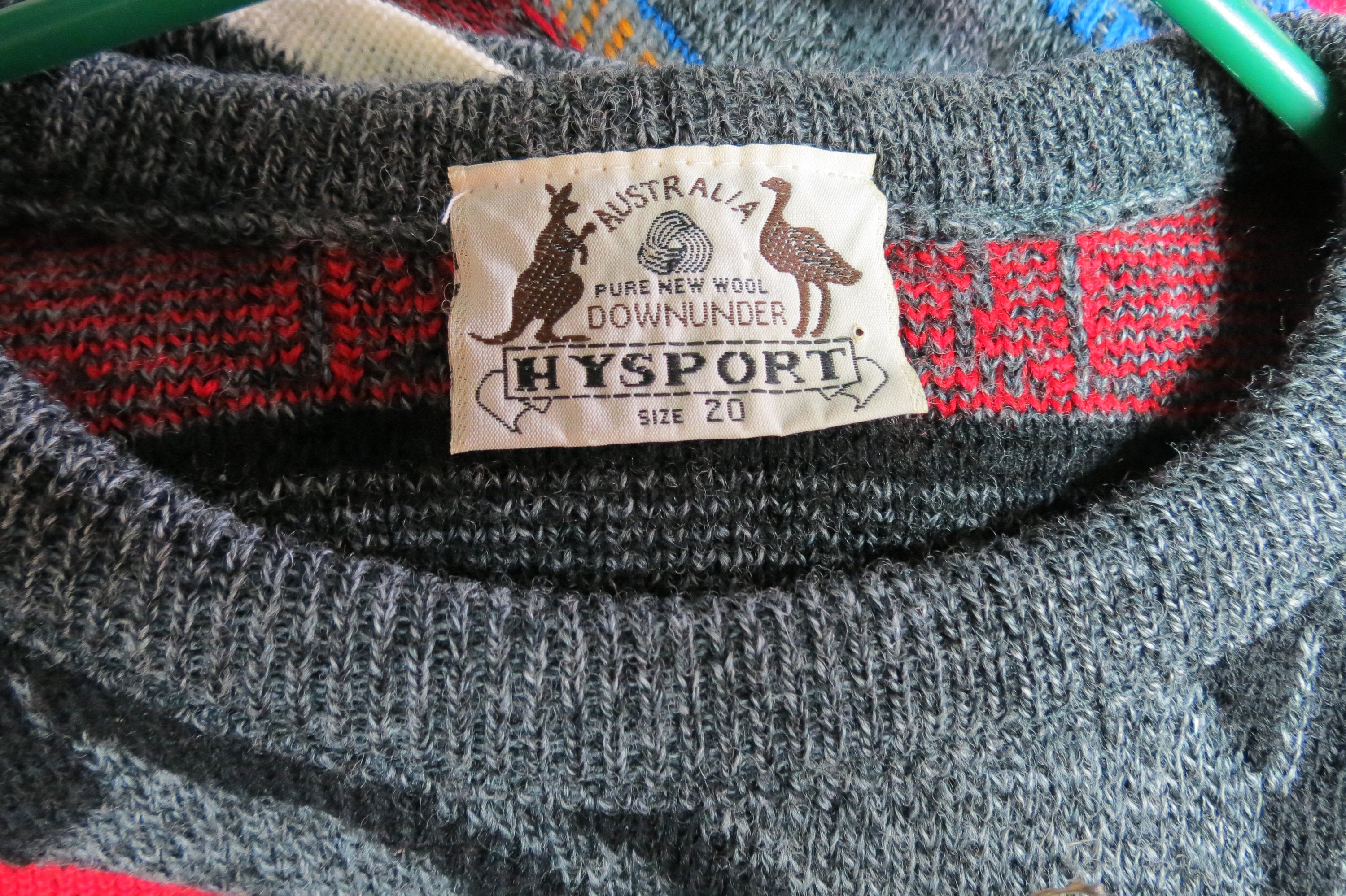 Vintage Hysport Sweater. Australian-size 20/ XL Crazy Wild Vintage Hysport Sweater. Australian-size 20/ XL Crazy Wild
