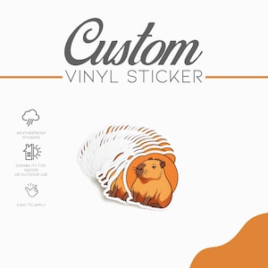 Custom vinyl stickers / Die-cut stickers / Logo stickers