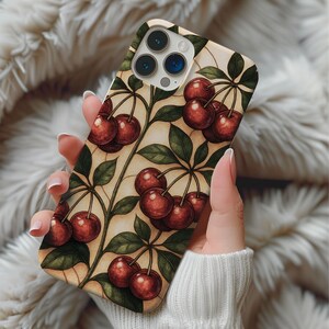 Mosaic Phone Case, iPhone 16 15 14 13 12 11 Pro Max Plus, Stained Glass Pattern Cell Phone Case, Birthday Gift for Her, Fruit Phone Case