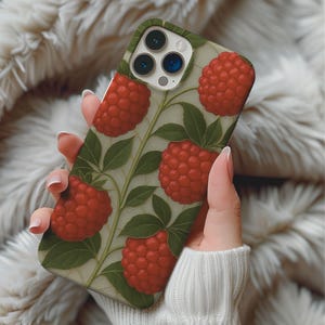 Mosaic Phone Case, iPhone 16 15 14 13 12 11 Pro Max Plus, Stained Glass Pattern Cell Phone Case, Birthday Gift for Her, Fruit Phone Case