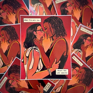 With You LGBTQ Pride Waterproof Sticker