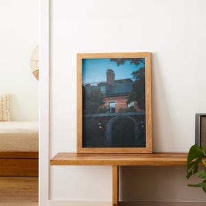 Evening Stillness – St. Mary’s Church Architecture | Digital Wall Art Print | 18x24