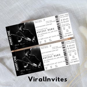 Ticketmaster Ticket, Geburtstagsgeschenk, Geschenk für Sie / Ihn, Geburtstagsgeschenk, Geschenk für Sie / Ihn, Geschenk für sie / ihn