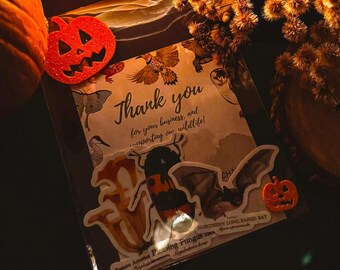 Spooky Species: Halloween Addition - thick, high-quality vinyl, dishwasher tested, scratch and fade resistant, waterproof sticker