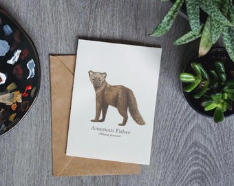 American Fisher Greeting Card