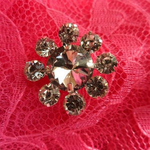 XR97 Floating Flower Rhinestone Trim 7/8 image 5