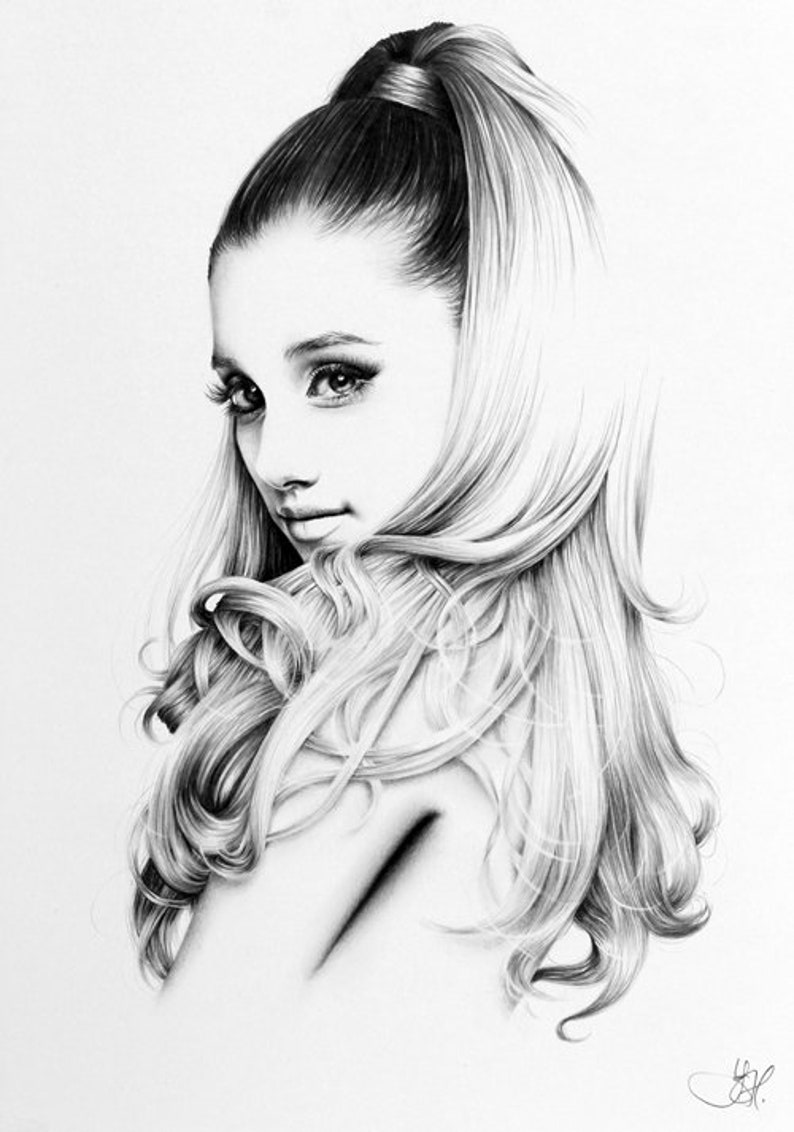 Dessin Ariana Grande