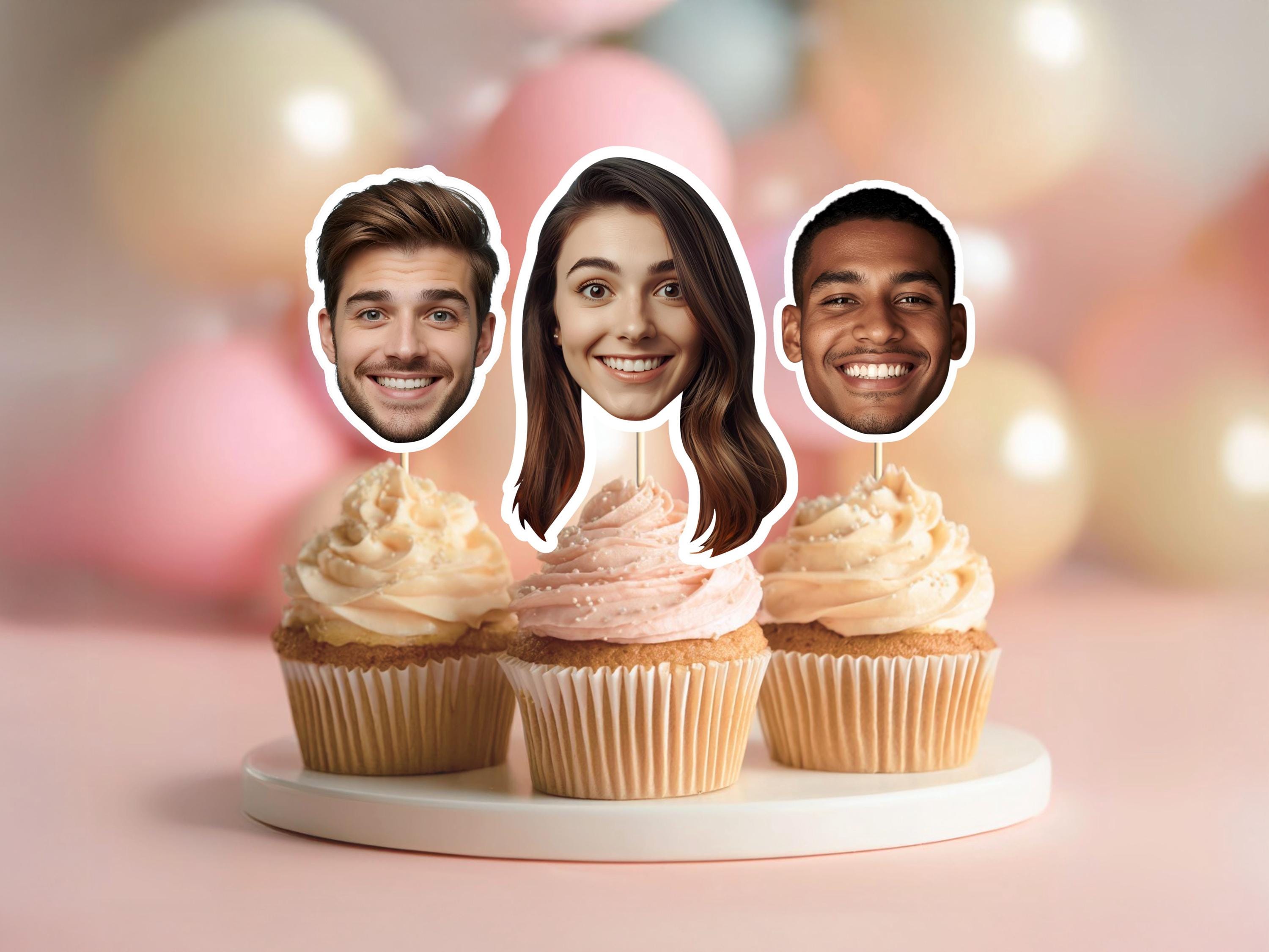 Immagine Torta Commestibile Pop Art Festa Decorazione Muffin