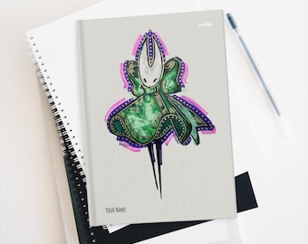 Hardcover Blank Journal Matte Hollow Knight Silksong Hornet Art Notebook Gift for Gamer Creative Journals Art Diary Gaming Sketchbook