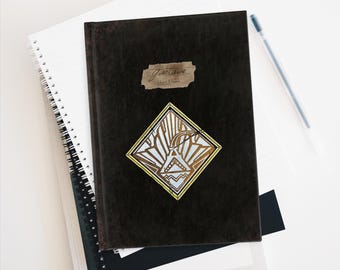 Hardcover Blank Journal Matte Clair Obscur Expedition 33 Gustave Special Edition Personalised Notebook for Gamers