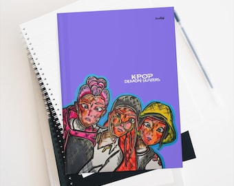 K-Pop Demon Hunters Personalized Hardcover Journal Matte Notebook