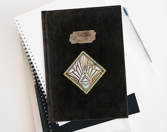 Hardcover Blank Journal Matte Clair Obscur Expedition 33 Gustave Special Edition Personalised Notebook for Gamers