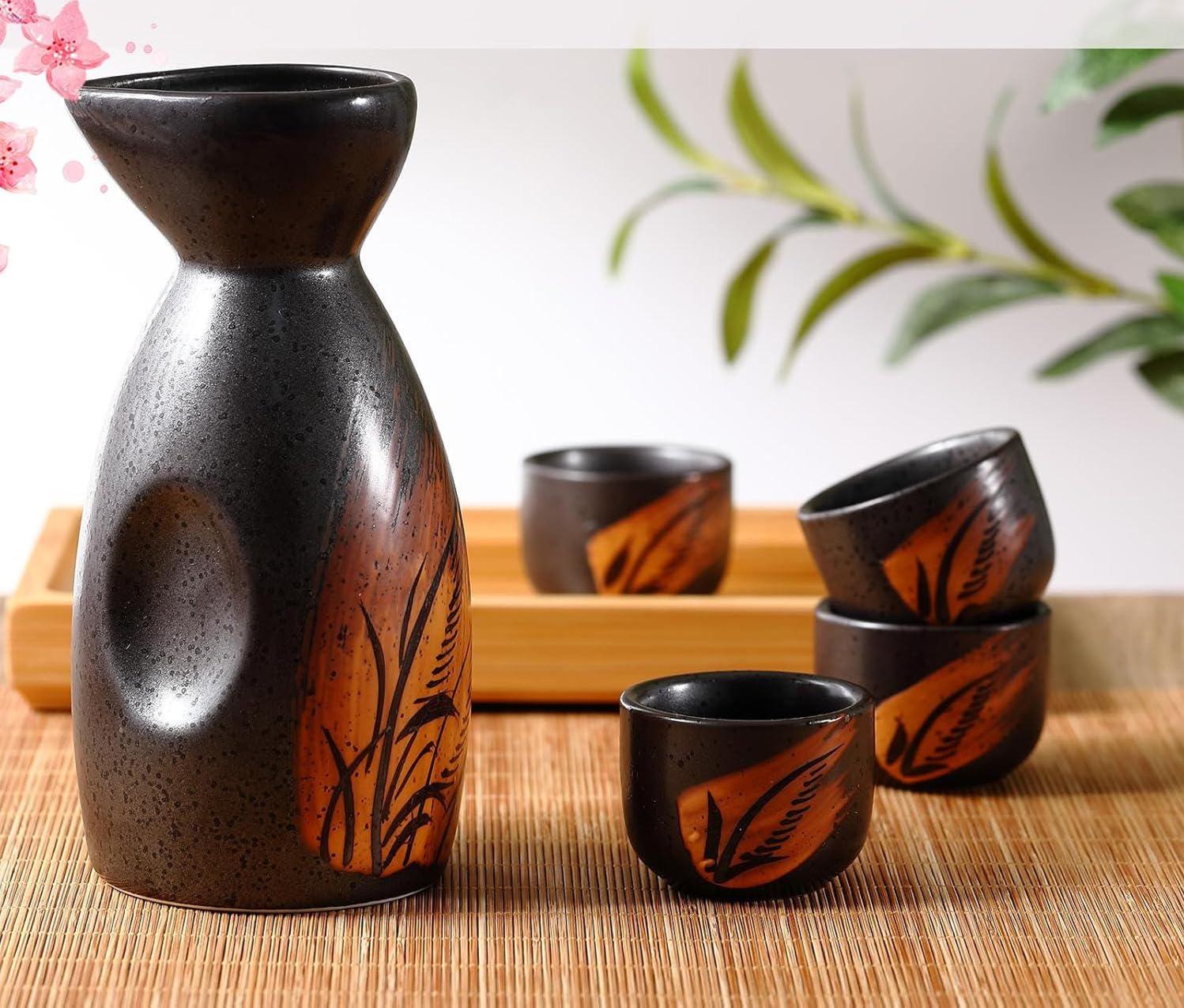 Japanese Sake Bottle - Etsy