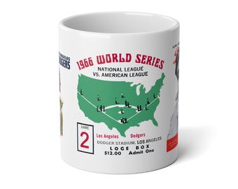 Dodgers Jumbo Mug, 20oz