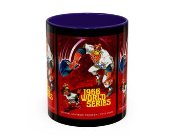 1966 World Series Baseball - Colorful Mugs, 11oz