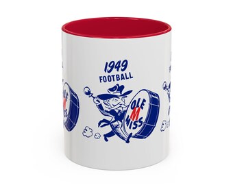 1949 Ole Miss Football  - Colorful Mugs, 11oz
