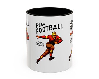 Play Football - Colorful Mugs, 11oz