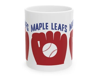 Ceramic Mug, 1952 Baseball Toronto Maple Leafs, Sports Fan Gift, Baseball Memorabilia, Toronto Blue Jays Fan Merchandise, Vintage Sports