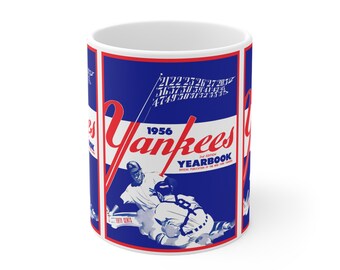 Mug 11oz, New York Yankees Baseball Mug, Sports Fan Gift, Vintage Baseball Fan Cup, Baseball Memorabilia, Baseball Collectible