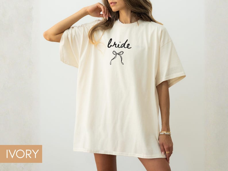 Bridal Party Comfort Colors® Shirt, Bridesmaid Proposal Gift, Maid Of Honor Tee, Matching Wedding Shirt, Wedding Party Bachelorette Shirt image 2