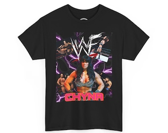 WWE Retro Wrestler Graphic Tee | Chyna Vintage Wrestling Shirt