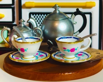 Ultra Rare Dolores Umbridge Tea Set- Harry Potter-Miniverse