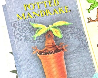 Rare -Potted Mandrake - Harry Potter-Miniverse