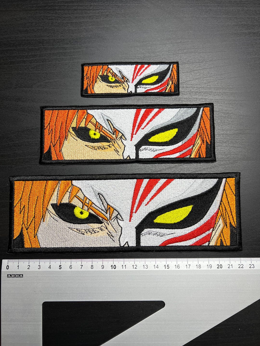 Bleach Ichigo Kurosaki Eyes Anime Embroidered Patch - Etsy