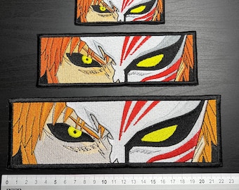 Bleach Ichigo Kurosaki Eyes Anime Embroidered Patch