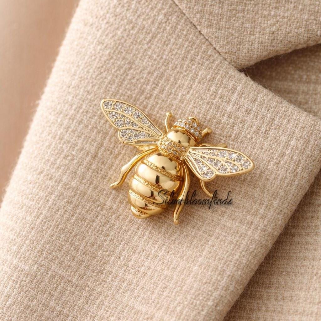 Gucci bee brooch - Etsy 日本