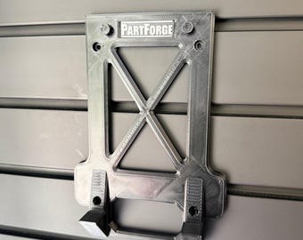 EGO CH5500 Rapid Charger HD Mount for Gladiator GearWall & GearTrack | Snap-In Wall Plate, No Drilling | Fits CH5500 CH5500A | High Temp ABS