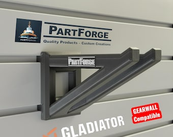 Uniwersalny uchwyt montażowy do narzędzi na tyczce (podkaszarki żyłkowej, krawędziarki, głowic wielofunkcyjnych i innych) do systemów Gladiator GearTrack i GearWall