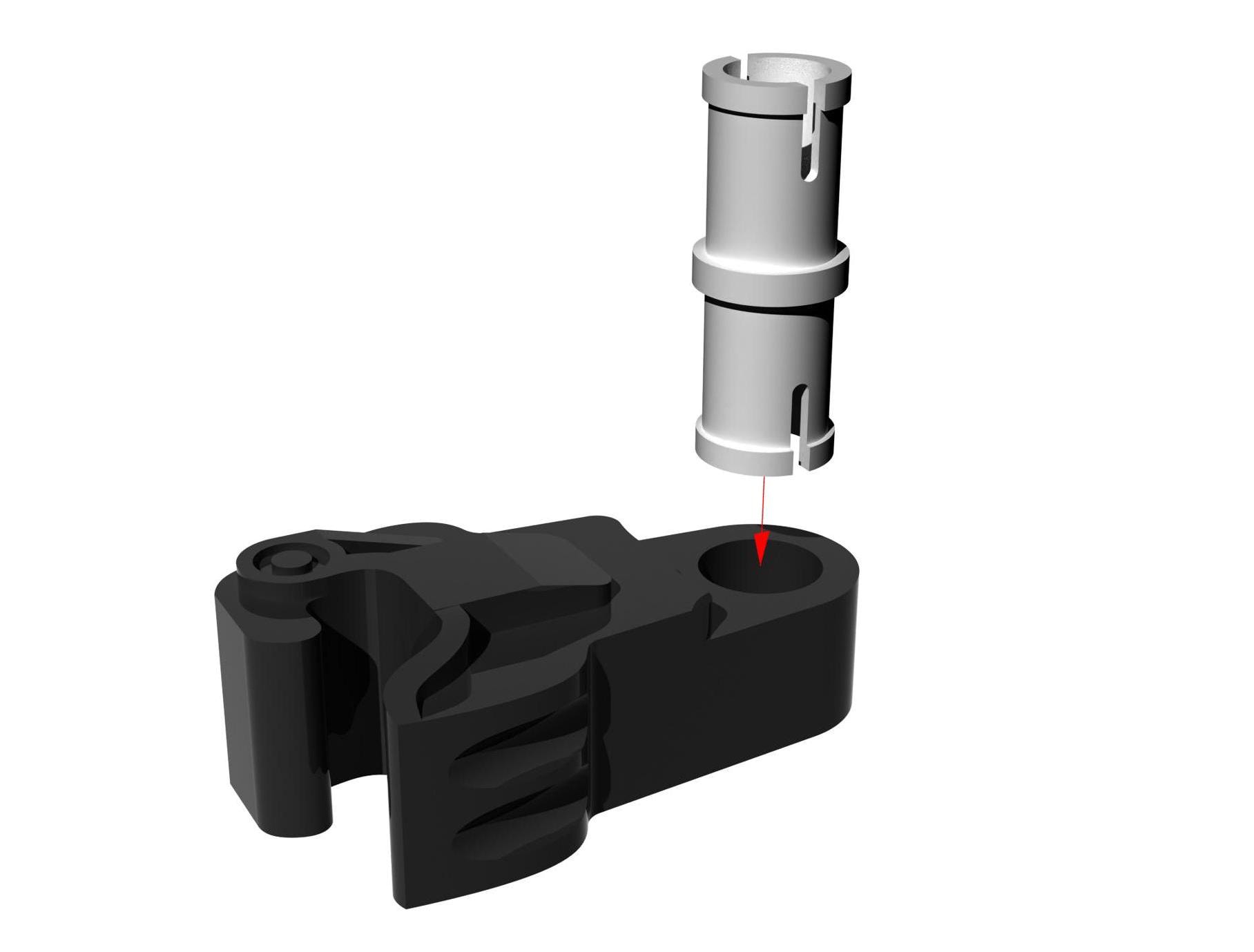 Improved Brick Train Knuckle Coupler - Pair - (lego Compatible) - Etsy