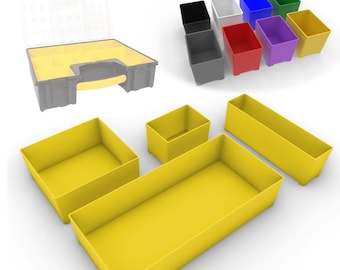 Stanley Professional Organizer - Custom Size Organizer Bins! (10 Compartment Deep Version)