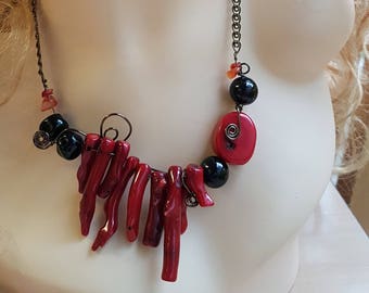 Red Coral Necklace