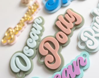 Personalised Bag tag | personalised keyring | name tag
